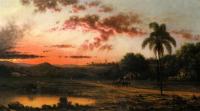 Heade, Martin Johnson - Sunset, A Scene in Brazil